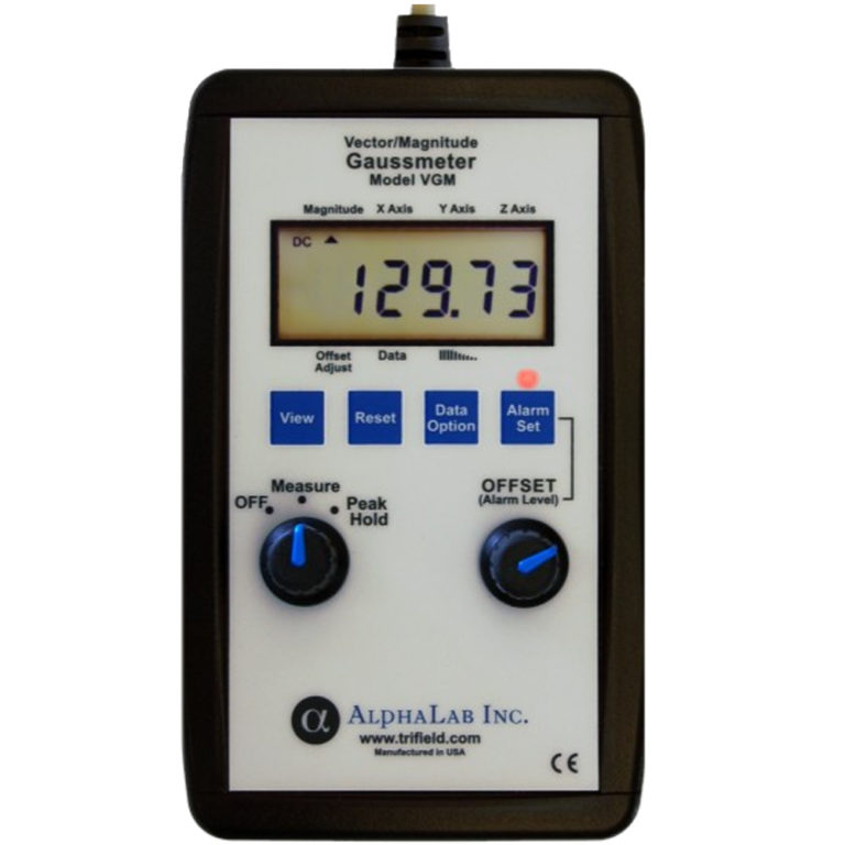 Vector/Magnitude Gauss Meter Model VGM - AlphaLab, Inc.