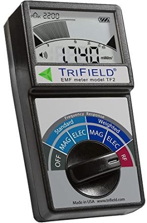 Trifield® EMF Meter Model TF2 - AlphaLab, Inc.